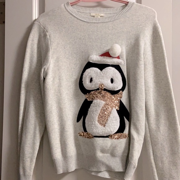 F21 Penguin Sweater - Picture 1 of 1
